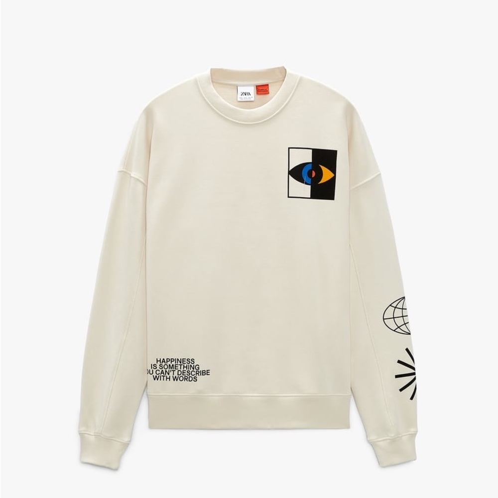 Zara crew neck. Size large.